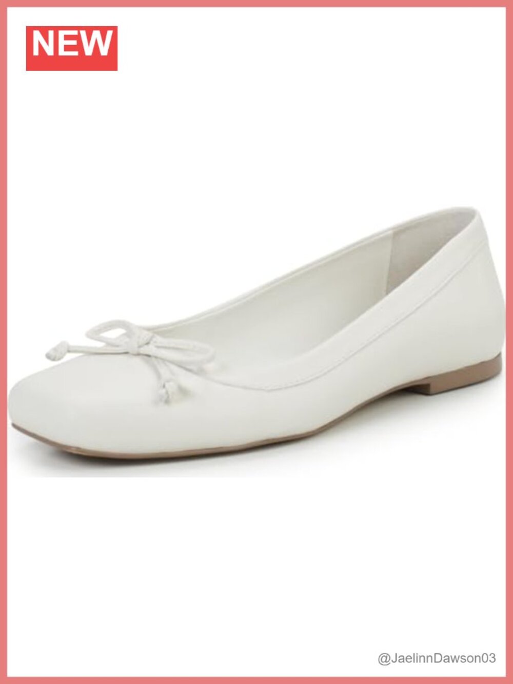 Vince Camuto Corrine Women's Square Toe Ballet Flats Slip On Casual Shoes